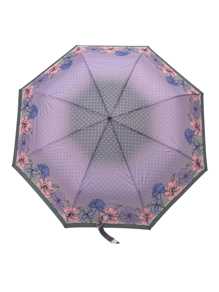 Çiçek 2 Desenli 8 Telli Çok Renkli Manuel Kadın Şemsiyesi
