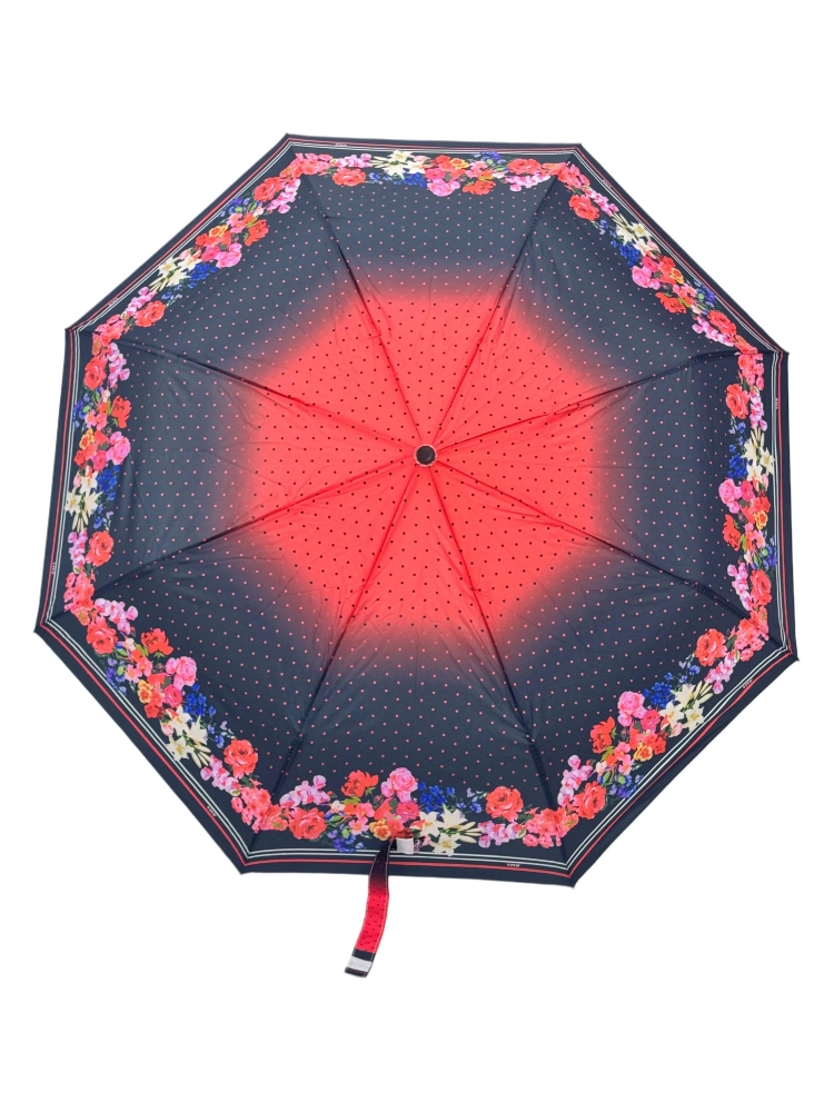 Çiçek 4 Desenli 8 Telli Çok Renkli Manuel Kadın Şemsiyesi