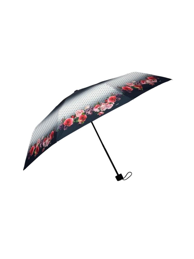 Çiçek Desenli 8 Telli Çok Renkli Manuel Kadın Şemsiyesi