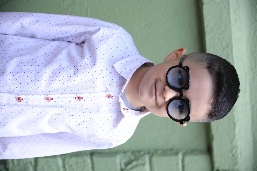 Çocuk Siyah Ayıcık Model UV400 Güneş Gözlüğü