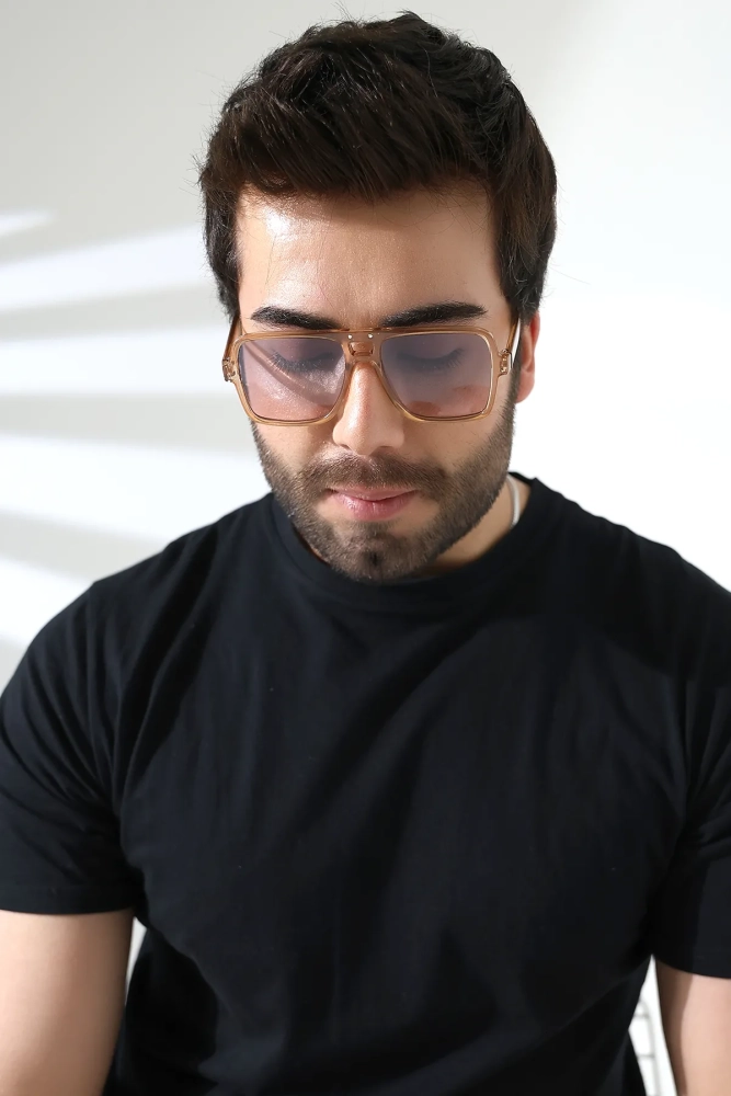 Erkek Retro Aksesuarlı Güneş Gözlüğü 23011 C4