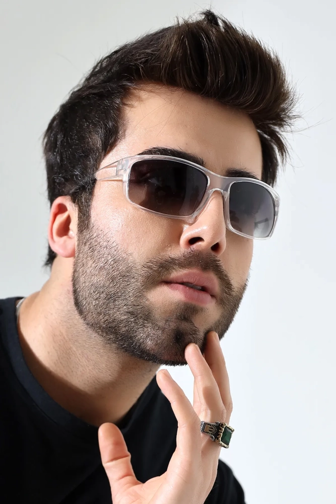 Erkek Şefaf Güneş Gözlüğü 23034 C1