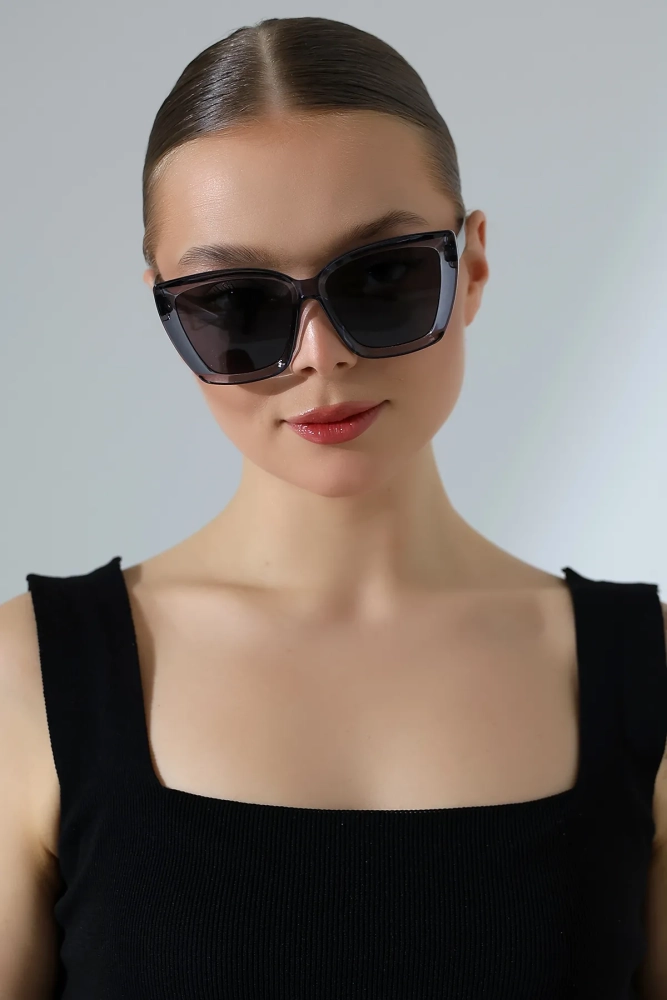 Kadın Cat Eyes Füme Güneş Gözlüğü 23026 c5