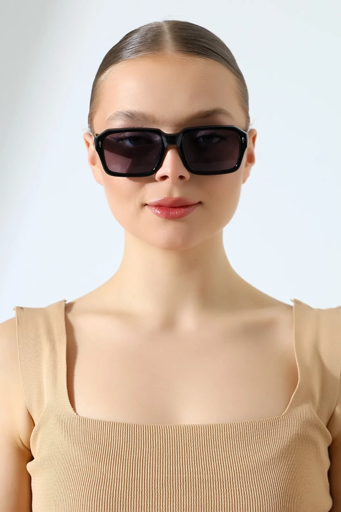 Kadın Kare Siyah Degrade Güneş Gözlüğü 23033 c2
