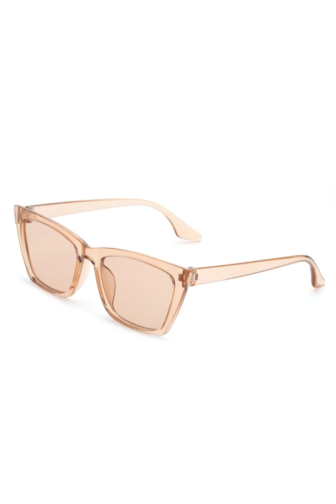 Kadın Kedi Gözü Güneş Gözlüğü Bal Rengi 23006
