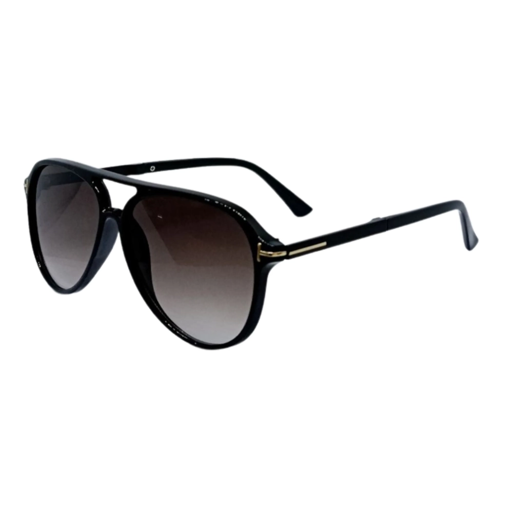 Kadın UV400 Pilot Retro Leopar Çerçeve Güneş Gözlüğü WP25-23