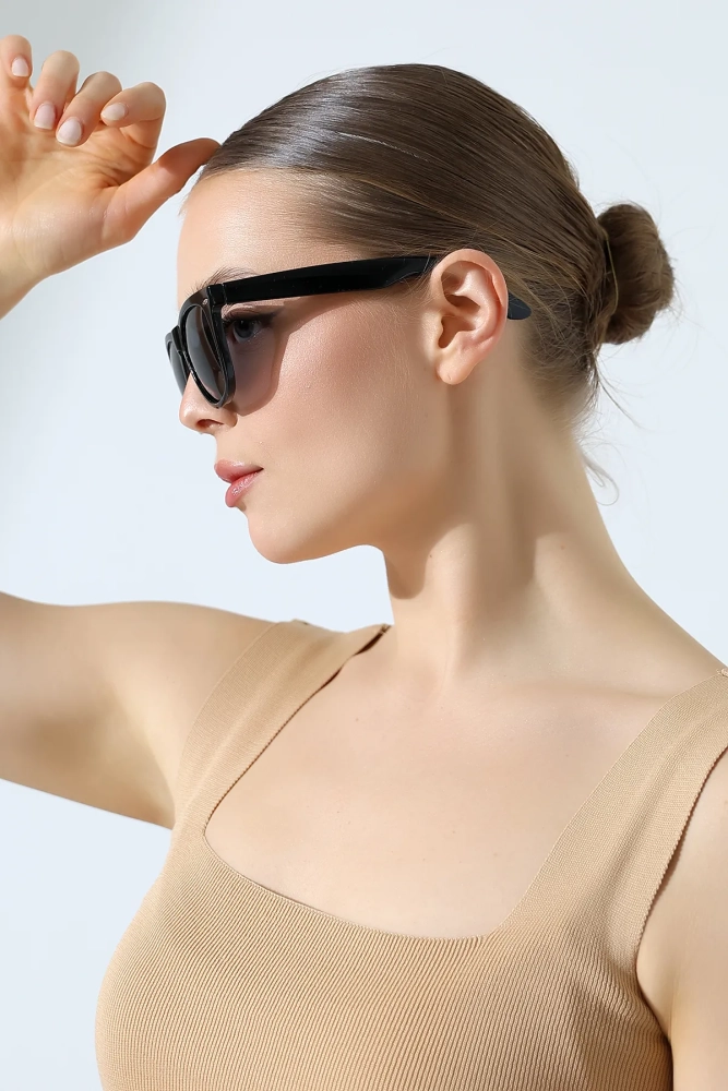 Kadın Wayfare Siyah Polarize Güneş Gözlüğü 23045-3 c2